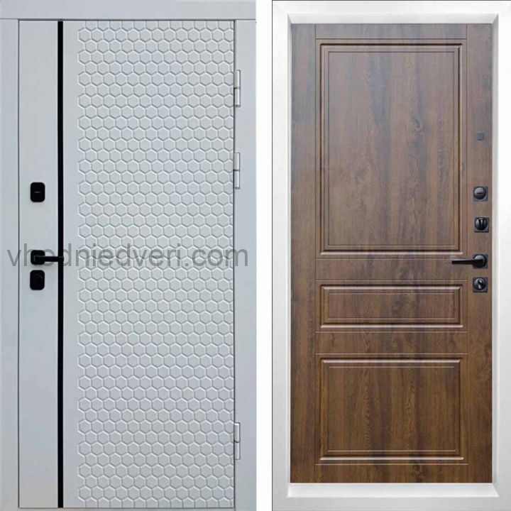 Входная дверь Termo-door Simple White - Классика Дуб