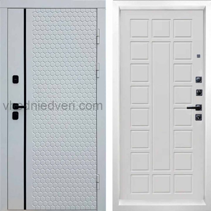 Входная дверь Termo-door Simple White - Престиж Бежевый матовый