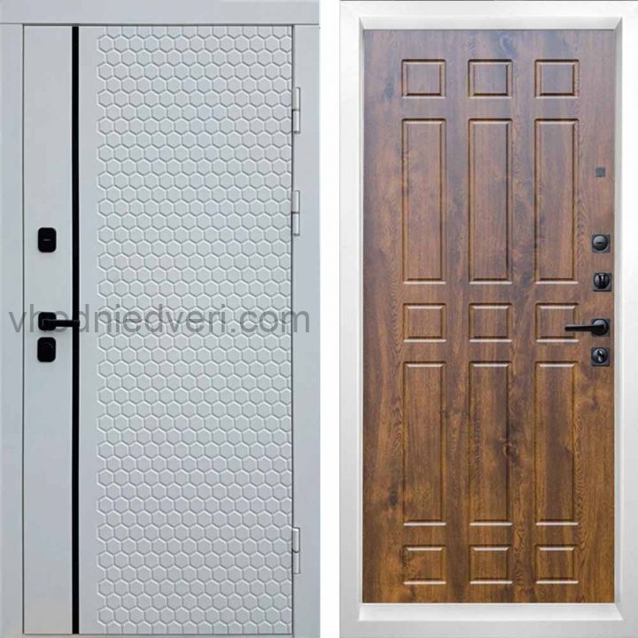Входная дверь Termo-door Simple White - Спарта Дуб