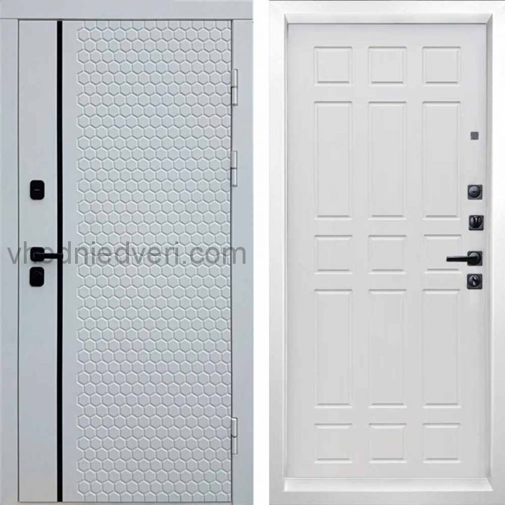 Входная дверь Termo-door Simple White - Спарта Лиственница