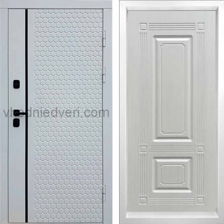 Входная дверь Termo-door Simple White - Мадрид Лиственница