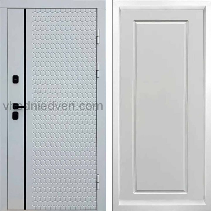 Входная дверь Termo-door Simple White - Гранд Слоновая кость