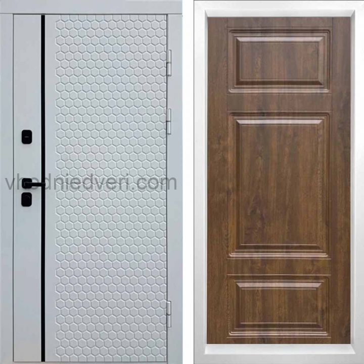 Входная дверь Termo-door Simple White - Лион Дуб
