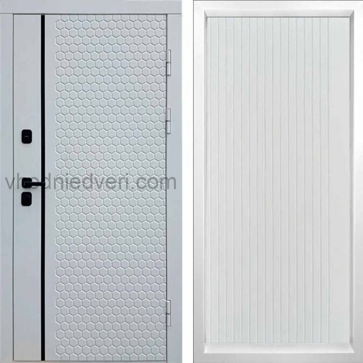 Входная дверь Termo-door Simple White - FLAT Белый софт