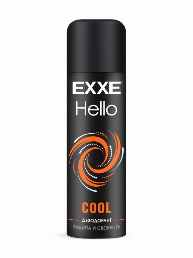Мужской дезодорант-аэрозоль EXXE Hello COOL, 150 мл