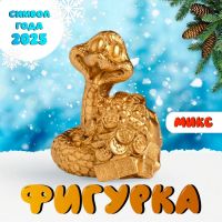 Фигурка полистоун «Змея удачи с деньгами», 4?4?6.5 см, МИКС