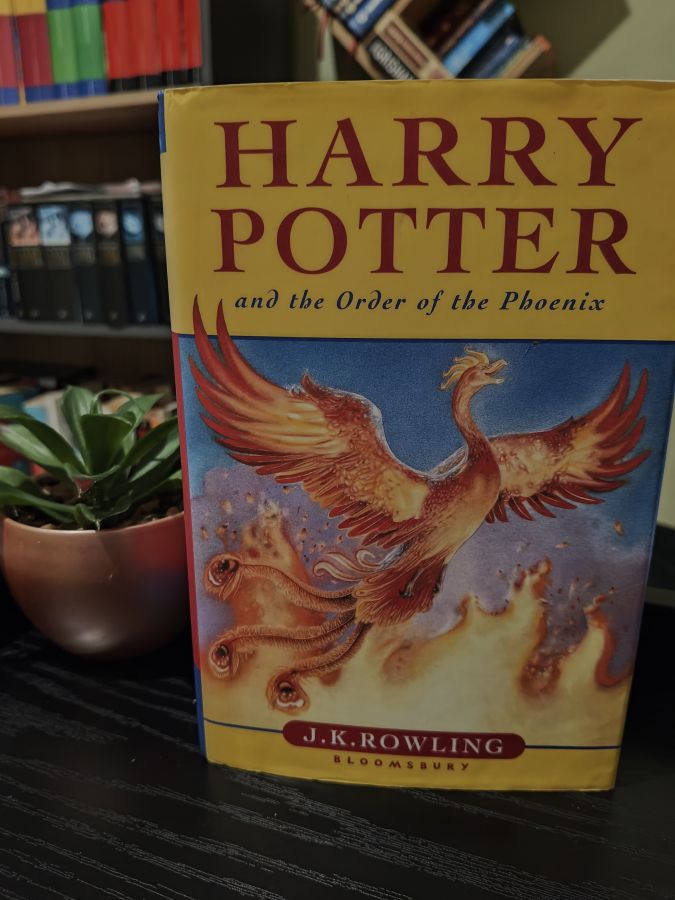 Harry Potter and the order of the Phoenix британское издание