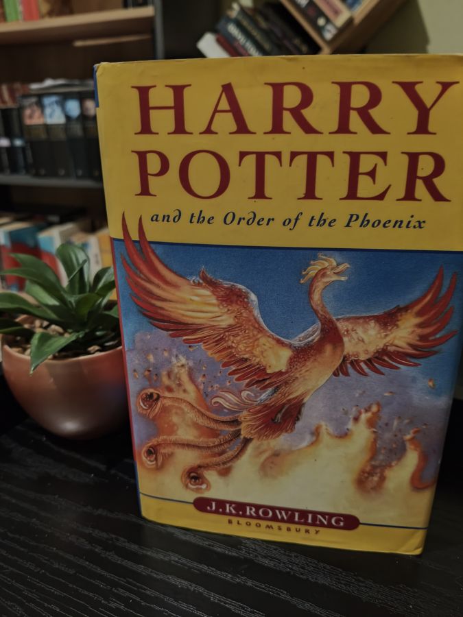 Harry Potter and the order of the Phoenix тираж 1