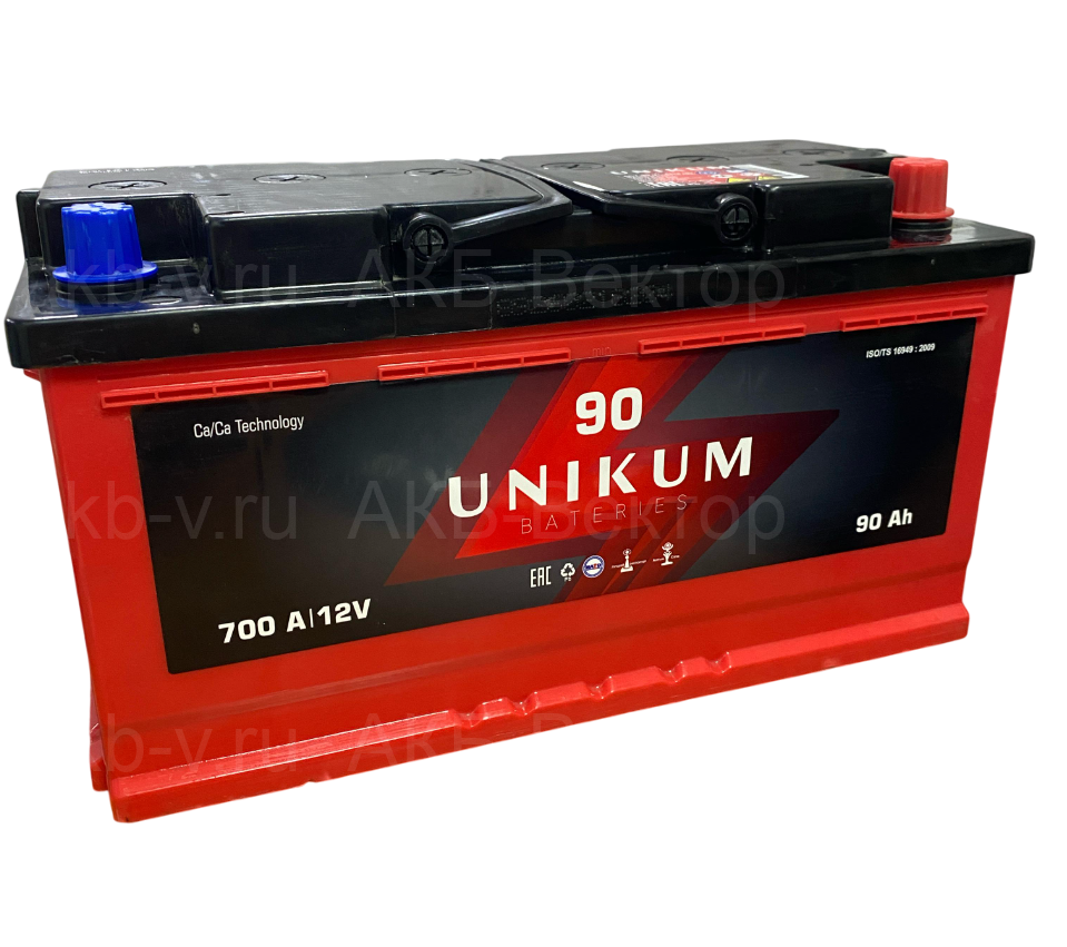 АКБ Unikum 90Ач 700А(EN) (22г)
