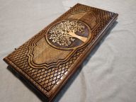 Нарды резные "Дерево жизни 2" большие 60