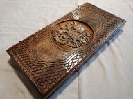 Нарды резные "Держава" средние 50