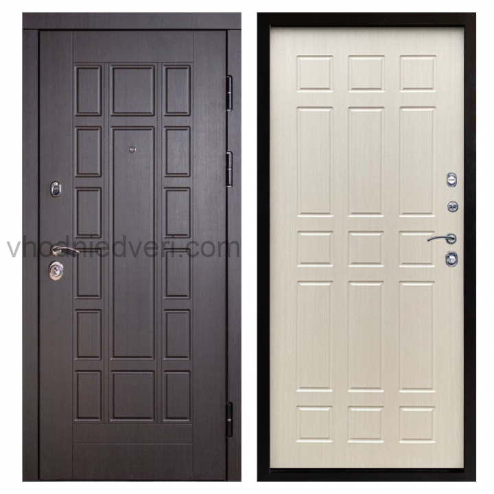 Входная дверь Termo-door Виргиния Венге - Спарта Лиственница