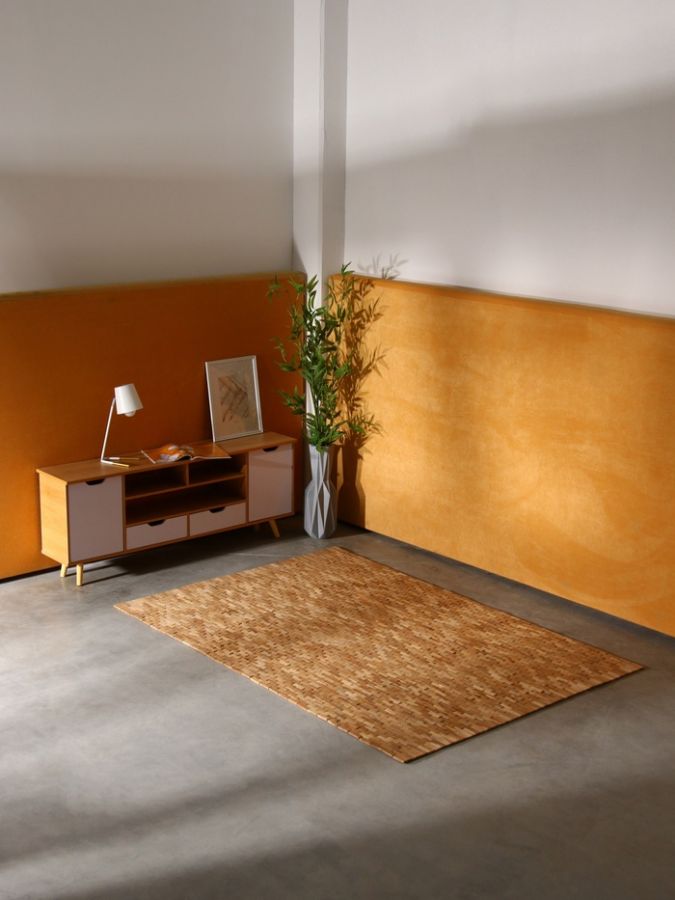 Коврик из тикового дерева, 200х140х0,7 см