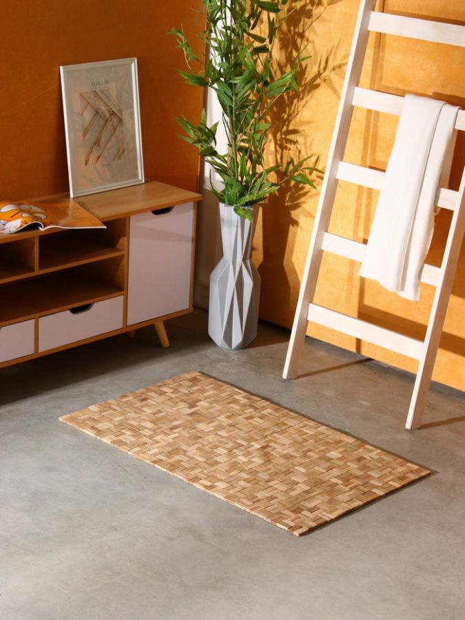 Коврик из тикового дерева, 100х60х0,7 см