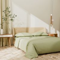 Постельное бельё LoveLife 1,5сп Young grass 143х215см, 150х225см, 50х70см-2шт, 100%хлопок, сатин, 125г/м?