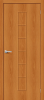 Межкомнатный Портал из Экошпона Bravo Л-12 (МиланОрех) (добор 3шт 200мм + 3 наличника) / Браво
