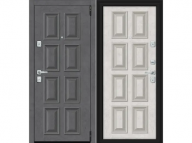 Входная Дверь el’PORTA (Portika) Porta M-3P К18/K18 Silk Road/Rocky Road 2 Замка с Ночной Задвижкой 880х2050мм Левое Открывание / Портика 3318-1350.