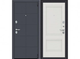 Входная Дверь el’PORTA (Portika) Porta R-3 Graphite Pro 980х2050мм Левое Открывание / Эльпорта Портик 0319-0475.