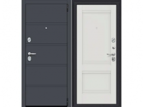Входная Дверь el’PORTA (Portika) Porta R-3 Graphite Pro 980х2050мм Правое Открывание / Эльпорта Портик 0329-0488.