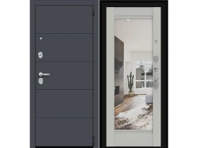 Входная Дверь el’PORTA (Portika) Porta R-3 Graphite Pro 980х2050мм Правое Открывание / Эльпорта Портик 0329-0768.