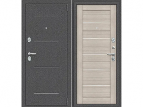 Входная Дверь el’PORTA (Portika) Porta S-2P Серебро 880х2050мм Левое Открывание / Эльпорта Портик 4218-1394.