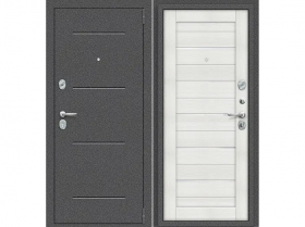 Входная Дверь el’PORTA (Portika) Porta S-2P Серебро 980х2050мм Левое Открывание / Эльпорта Портик 4219-1380.