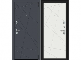 Входная Дверь el’PORTA (Portika) Porta S-3P Almon 28 880х2050мм Левое Открывание / Эльпорта Портик 4318-1510.