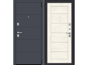 Входная Дверь el’PORTA (Portika) Porta S-3P Graphite Pro 980х2050мм Левое Открывание / Эльпорта Портик 4319-1508.
