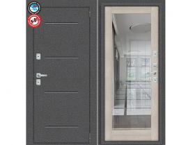 Входная Дверь el’PORTA (Portika) Porta T2 Антик Серебро 880х2050мм Правое Открывание / Эльпорта Портик 1228-0154.