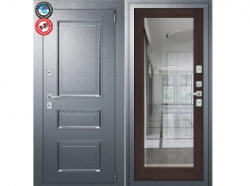 Входная Дверь el’PORTA (Portika) Porta T4 Букле Графит 980х2050мм Правое Открывание / Эльпорта Портик 1429-0376.