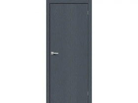 Межкомнатная Дверь Каркасно-Щитовая el’PORTA (Portika) Браво-0 Серый 800х2000мм (Полотно 1шт.) / Эльпорта Портик 153-1696.