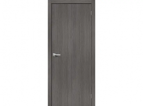 Межкомнатная Дверь Каркасно-Щитовая el’PORTA (Portika) Браво-0 Grey Melinga 800х2000мм (Полотно 1шт.) / Портика 153-1196.