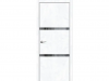 Межкомнатная Дверь Каркасно-Щитовая el’PORTA (Portika) Браво-2.55 Белый 700х2000мм (Полотно+Коробка+5 Наличников) / Эльпорта Портик 153-1052.