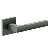 Ручка для Межкомнатной Двери Bravo AS-300 SGraphite, Алюминий,Матхром / Браво