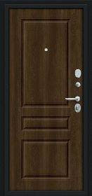 Наличник "Т" Прямоугольный 2150*70*8 Bravo Букле Черное/Dark Barnwood 1шт.