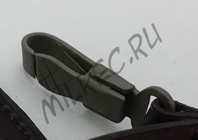 Карабин стальной для подвеса немецкой фляги (feldflasche M31) - реплика