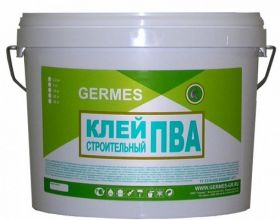 Клей ПВА Строительный Гермес 10кг для Добавок в Растворы.