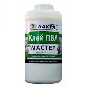 Клей ПВА Мастер Универсальный 2.3кг Бесцветный Лакра.
