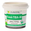 Клей ПВА-М Экстра Лакра 0.9кг Универсальный, Бесцветный, Высокой Прочности.