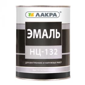 Эмаль Быстросохнущая НЦ-132 1.7кг Голубая Лакра.