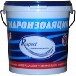 Гидроизоляция Germes Respect 10кг Полиакриловая, Обмазочная / Гермес.
