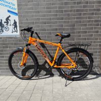 Велосипед 26" shreder алюминиевый с багажником OR