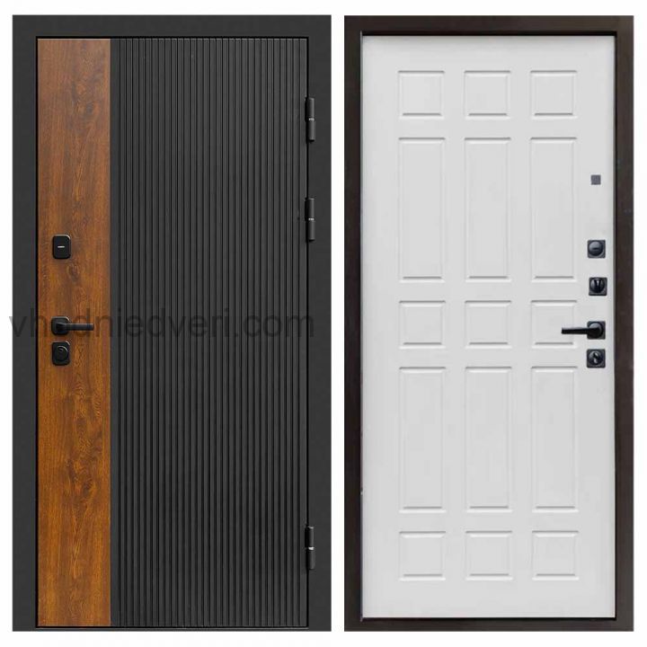 Входная дверь Termo-door Престиж - Спарта Белое дерево