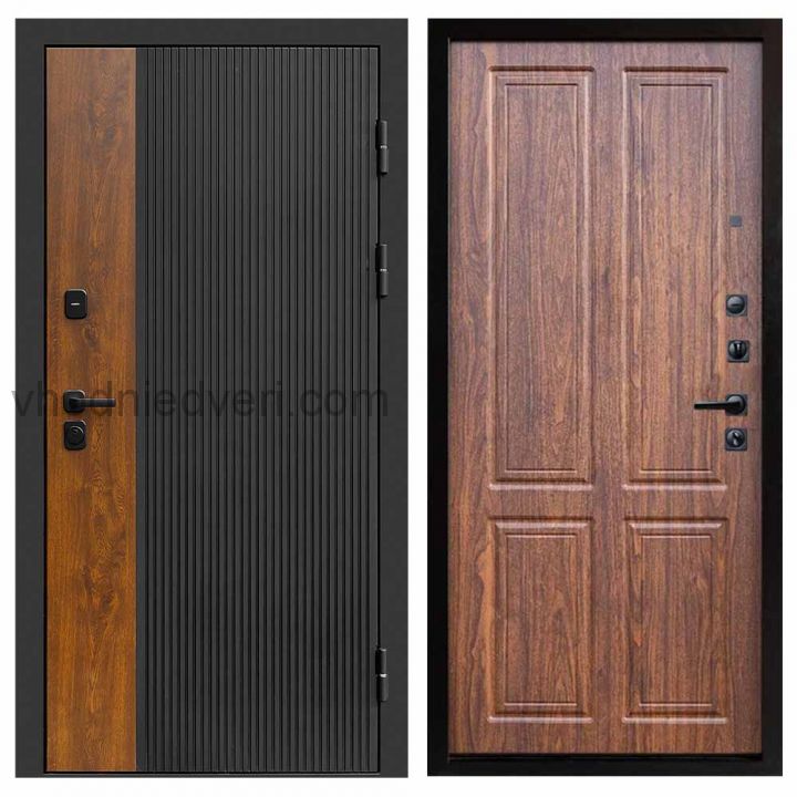 Входная дверь Termo-door Престиж - Орех стандарт