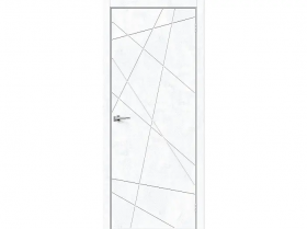 Межкомнатная Дверь Каркасно-Щитовая el’PORTA (Portika) Граффити-5.Д Экошпон Snow Art 700х2000мм (Полотно 1шт.) / Портика 153-1683.