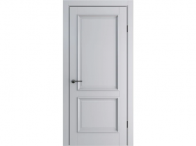 Межкомнатная Дверь Царговая el’PORTA (Portika) Классико-12 Полипропилен Nardo Grey 600х2000мм (Полотно+Коробка+5 Наличников) / Портика 58160-2004.
