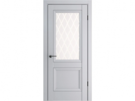 Межкомнатная Дверь Царговая el’PORTA (Portika) Классико-83 Полипропилен Nardo Grey 700х2000мм (Полотно+Коробка+5 Наличников) / Портика 58070-2389.
