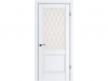 Межкомнатная Дверь Царговая el’PORTA (Portika) Классико-93 Белый 700х2000мм (Полотно+Коробка+5 Наличников) / Эльпорта Портик 58070-2393.