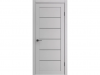 Межкомнатная Дверь Царговая el’PORTA (Portika) Порта-220 Полипропилен Ibis Wood Остекленная Grey Fog 800х2000мм (Полотно+Коробка+5 Наличников) / Портика 58080-2426.