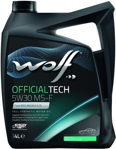 Wolf Officialtech MS-F 5W-30, 4л